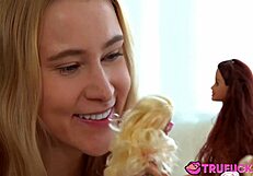 Ivi Rein Seduces Stepbro Nikki Nutz for Nutsmacking