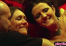 So my girlfriend asked me to take her to this swinger club for some fun