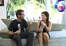 Brunette mom gets licked and fucked by a boy