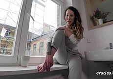 ersties nat invites friends who've never had sex with a woman before