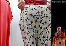 hot milf in store fitting room