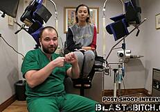 kalani luana sucks dick twice then gets fucked by doctor in hospital roleplay