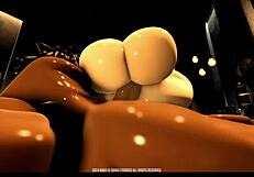 Phat ass white girl couldn't resist big black cock.