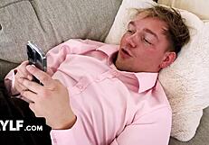 Risky business parody with adult themes