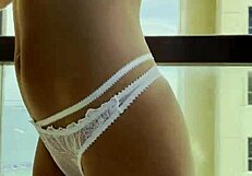 Gorgeous monika fox tries sexy lingerie poses!