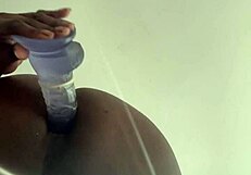 Anal Training With Dildo And Masturbation!