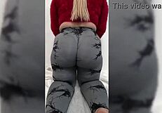 Milf Stepmom Cleans And Shakes Big Ass