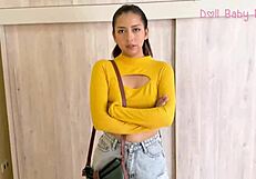 Young Woman Moves Out Alone for the First Time