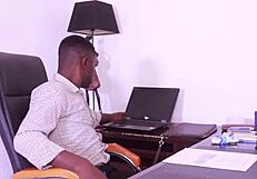 Blacked brunette loves rough bbc in this compilation of interracial office quickies.