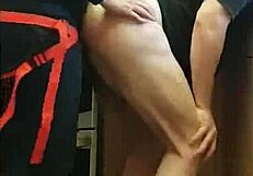 Pegging boyfriend's ass in kitchen, cornfield, bathroom. Part 10.