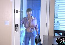 Catalina Cruz As Nosey Neighbor Seeking Sugar