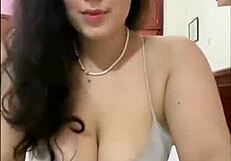 Beautiful Latina's Big Tits Bounce Intensely in Lingerie