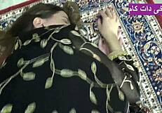 Tight Afghan Girl's Homemade Passion with Monster Cock