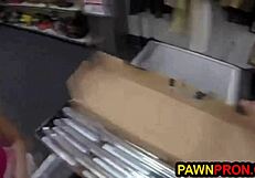 I bangd the lovly blonde stripper for the buck in the shop with blowjob group fucking clothes ripped