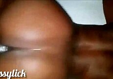 Can big ass handle hardcore doggystyle with pussy licking?