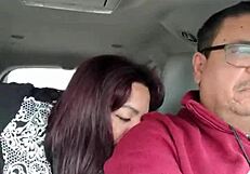 being fucked by a stranger in the backseat of our car while the love of my life drives