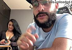 Manager makes employee sign contracts then suck his big cock