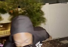 Hot stepmom fucks stepson, dad joins after catching them?