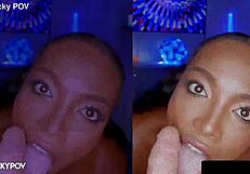 Horny Daya Knight Craves Late Night Fuck