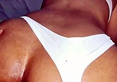 Colombian Brunette Loves Her Ass Dilated By Big Black Cock In Anal