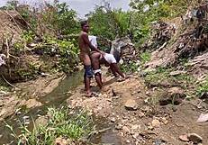 outdoor ass worship where a bitch gets dicked