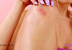 beautiful blonde model squirts at modeling audition