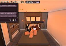 White Girl Cheated With Bbc In Roblox Condo Blacked
