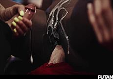 i got double penetration from big dick futa girls