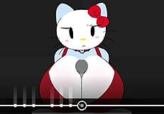 Hello Kitty Gets Fucked By A Big Cock!