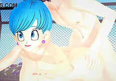 Bulma gives jerk off instructions to you