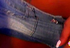 a gorgeous brunette and her lesbian friend in bikinis explore outdoor sex with a toy