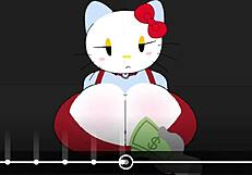 Hello Kitty Gets Fucked By A Big Cock!