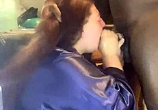 Bbw Slut Gives Best Blowjob To Monster Cock