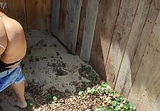 Caught Hot Girl Peeing On The Beach, She Sees Me And Wants To Suck.