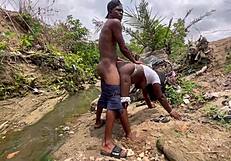 outdoor ass worship where a bitch gets dicked