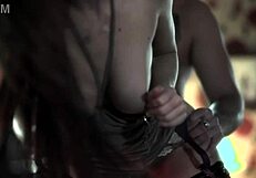 Milf reveals her darker side as a real slut fucking