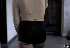 Babysitter Teen 18+ Fuck While On The Phone With Boyfriend