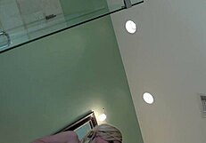 Kelly Surfer creates homemade porn in her bedroom with her booty call stud.