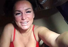 Slave Licking Pussy and Gets Strap-On Fucked