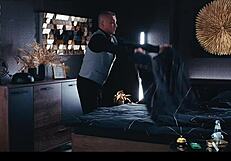 Hotel staff freezes time to fuck and suck the blonde guest's tits in freeuse roleplay.