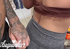 I punched coworker in bathroom, gave oral.