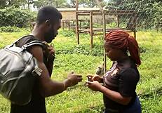 a strange meeting in tourist park with huge cock filling mouth and ass fucking tight ass for spectators pleasure