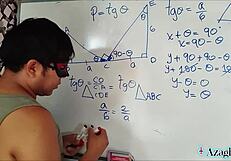 Hey, check out this 69 tangent in math class! 😉