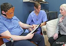 Wicked teen brought to anus asylum for painful treatment