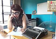 Boss Dominates Secretary With Pussy And Blowjob In Office