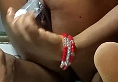 oh man, my creamy pussy was super sweet when using my small 18+ toy