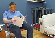 Wicked teen brought to anus asylum for painful treatment