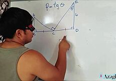 Hey, check out this 69 tangent in math class! 😉