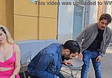 Swingers date turns rough vanessa hillz 3 on 1 dp atm gagging spanking messy cumshots swallow