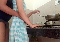Hot Indian Desi Village Bhabhi Gets Pussy Fucked In Kitchen By Amateur College Student